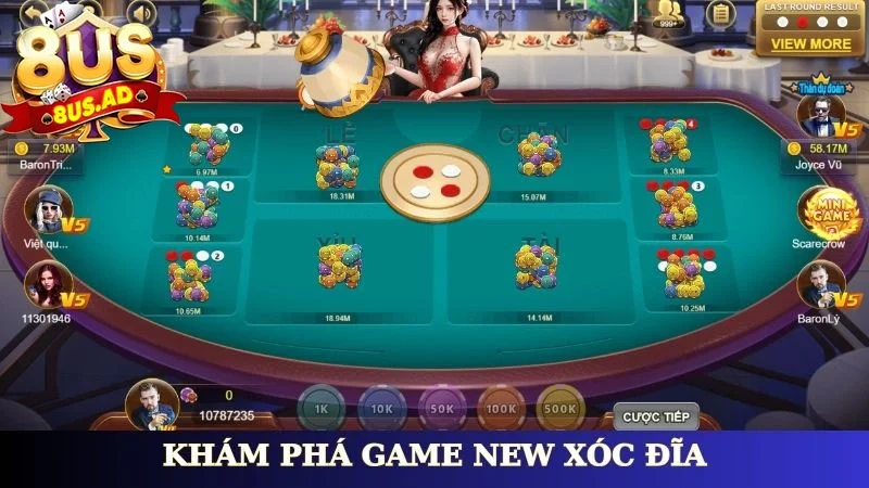 Khám phá game new xóc đĩa